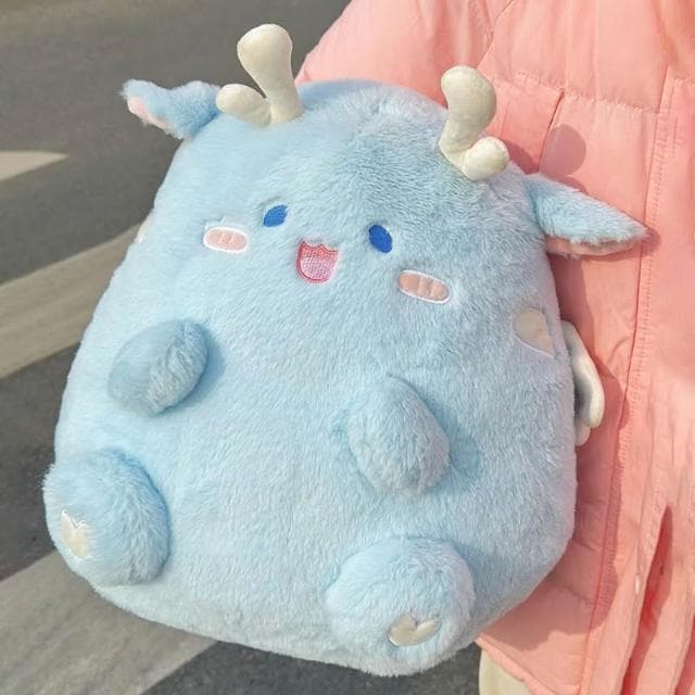 🎁送禮推薦 超軟 墩墩龍 胖墩龍 小紅書同款娃娃 墩墩龍公仔 可愛娃娃 毛絨娃娃 交換禮物 21C