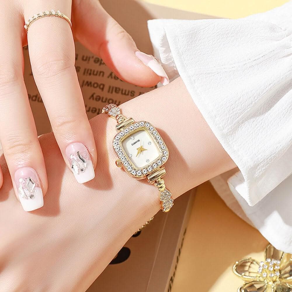 手錶女小巧精緻ins風女用手錶高顏值氣質小眾女錶女士指針瑞士錶輕奢高級感精工錶女款學生簡約石英錶國高中生光動能腕錶