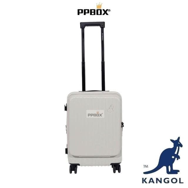 【KANGOL】英國 袋鼠 磨砂紋上開式 行李箱 64558806 登機箱 20吋 28吋