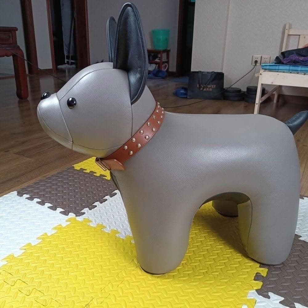 卡通寵物凳 換鞋凳 法鬥凳子 創意狗狗凳 喬遷禮品 兒童凳 輕奢家居凳 小凳子 玄關換鞋凳 可愛狗狗凳