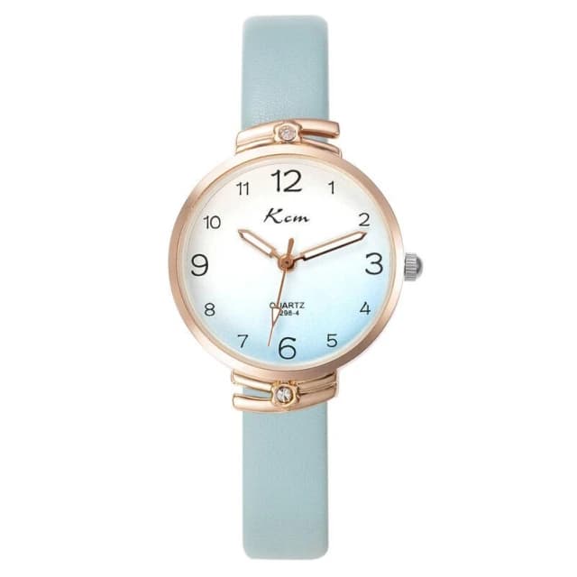 手錶女氣質小眾石英錶高顏值精品金屬女錶光動能腕錶輕奢高級感精工錶簡約國高中生考試ins風學生女用手錶小巧精緻女士瑞士錶