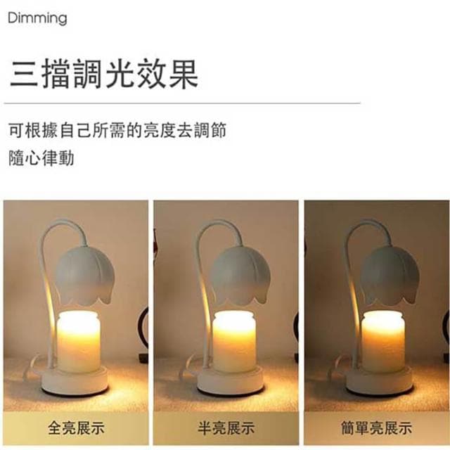 蠟燭燈 融燭燈 融臘燈 無火香氛 蠟燭暖燈 融蠟臺燈 復古蠟燭燈 生日禮物 交換禮物 8D