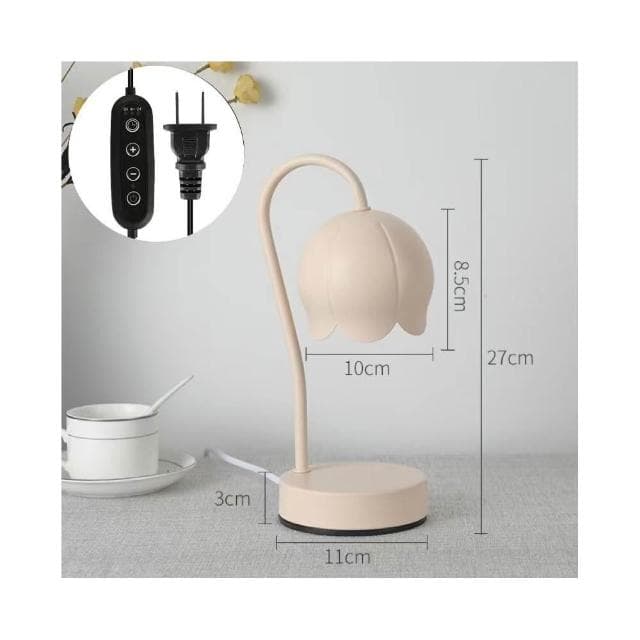 蠟燭燈 融燭燈 融臘燈 無火香氛 蠟燭暖燈 融蠟臺燈 復古蠟燭燈 生日禮物 交換禮物 8D