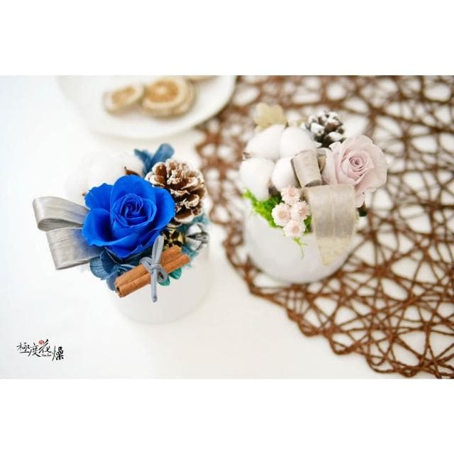 屬於你的 聖誕 小桌花 禮物 極度花燥 花禮 永生花 乾燥花 不凋花 桌花 畢業季 畢業 七夕 情人節