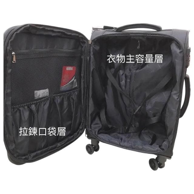 【KANGOL】KANGOL 袋鼠 行李箱 原廠公司貨 髮絲紋行李箱 復古箱 商務布箱 經典款旅行箱 登機箱 拉鍊箱