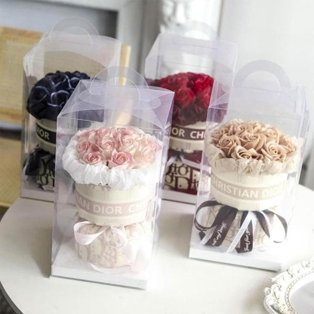 小香風 玫瑰花束 告白 捧花 浪漫七夕 母親節 畢業花束 情人節禮物 教師節 婦女節 香皂花 高質感花束