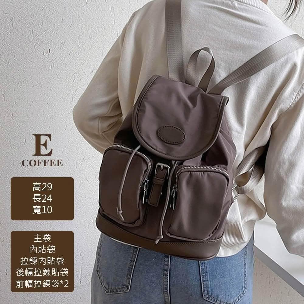 【MoonDy】包包 真皮後背包 輕便後背包 休閒背包 牛皮包包 黑色包包 大容量後背包 旅行包 女生禮物