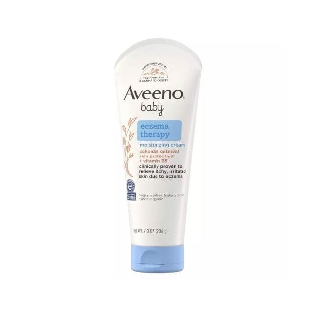 【Aveeno】濕疹 護理乳霜 寶寶 嬰兒 幼兒 成人 低敏感 舒緩 保濕 乳液 乳霜 保濕霜(206g)