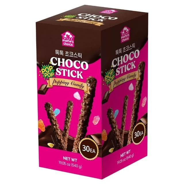 5Cgo🏆Mamas Choice跳跳糖巧克力棒18公克X30支/盒 X2盒#909333-303