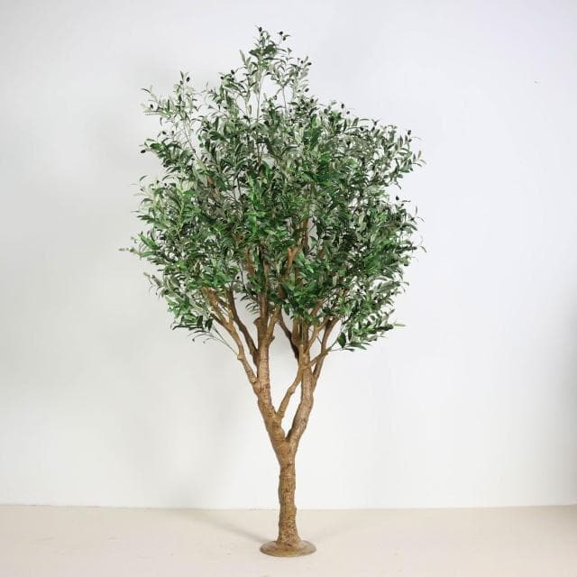 百信百貨 免運 仿真樹橄榄樹北歐風家居落地仿真植物盆栽假樹室內人造景觀盆景