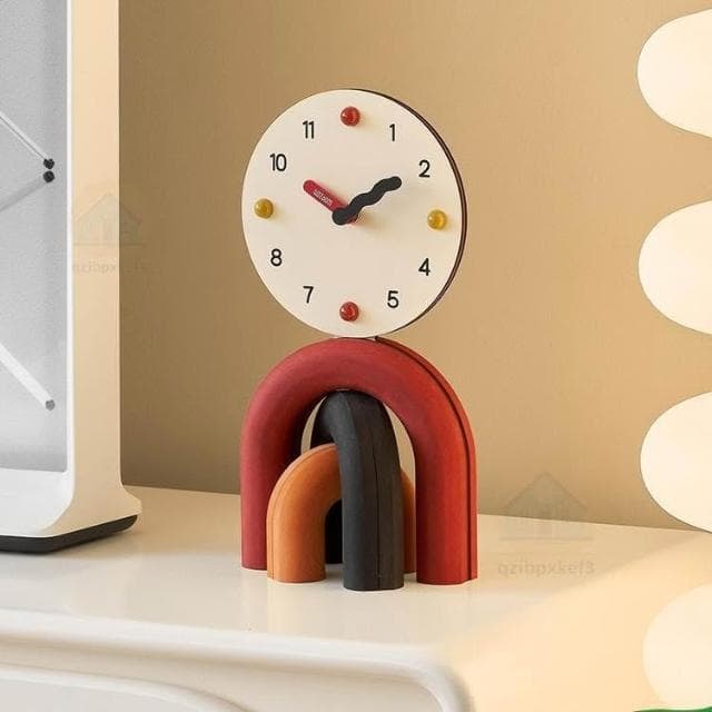 客廳桌面擺件 家居飾品 電視櫃玄關 創意簡約 座鐘 酒櫃裝飾品 開業送禮 喬遷禮物 玄關擺飾 辦公室