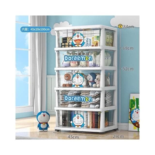 特大加厚家用收納柜子抽屜式寶寶嬰兒童衣櫃五斗櫃塑料玩具儲物櫃