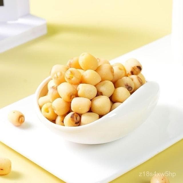 明明甄選 卽食蓮子脆原味罐裝香酥脆蓮子幹去芯無芯脫水果蔬菜幹新貨小00