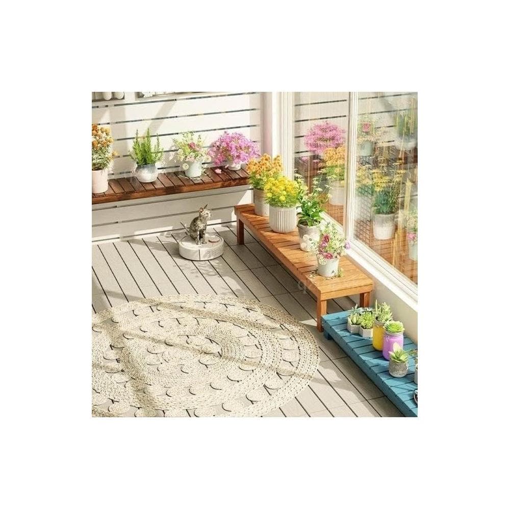 室內花盆架 多功能植物架 盆栽置物架 落地式魚缸架 碳化木花架 陽台置物架 多肉花架 防腐木花架 客