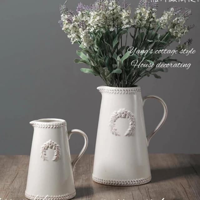 巴洛克 法式復古浮雕 陶瓷花瓶 生活用品 居家生活 歐式 高質感 陶瓷藝術 裝飾 擺件 鄉村風 宮廷風 釉瓷