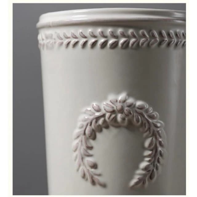 巴洛克 法式復古浮雕 陶瓷花瓶 生活用品 居家生活 歐式 高質感 陶瓷藝術 裝飾 擺件 鄉村風 宮廷風 釉瓷