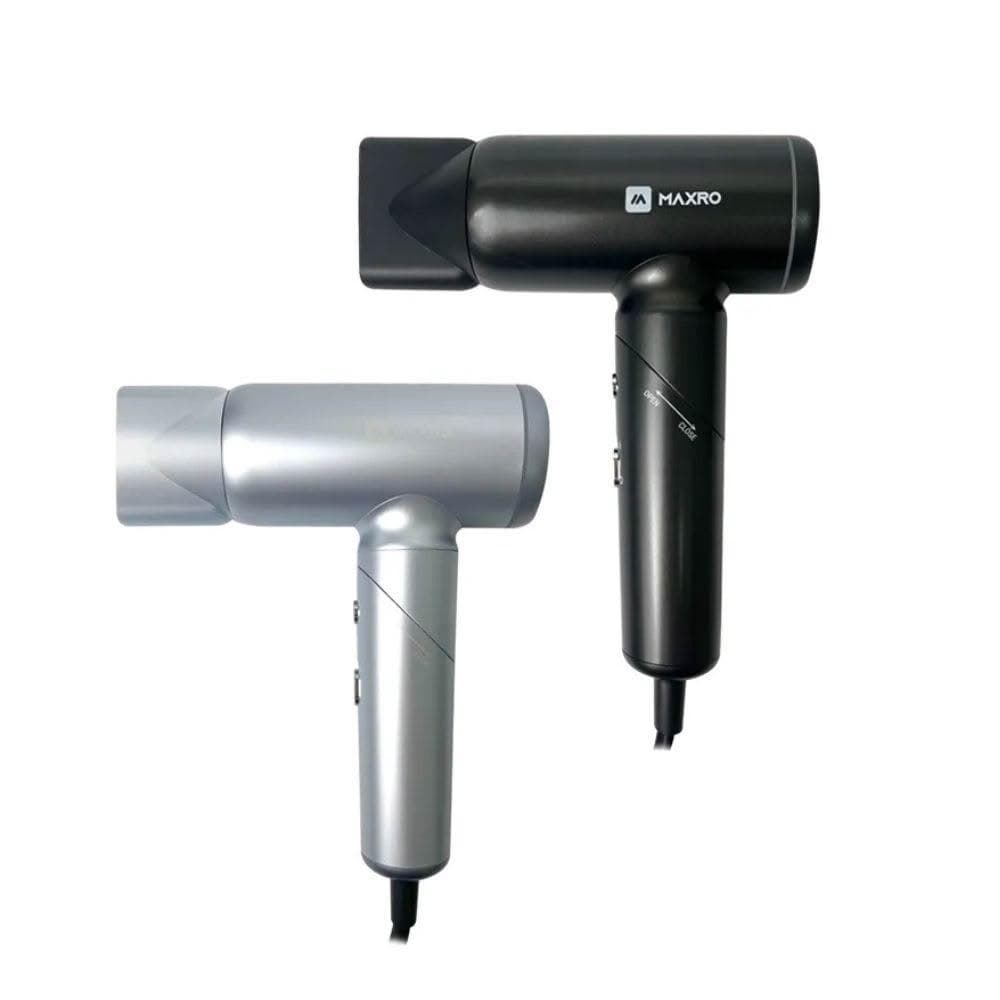 【MAXRO】【小宇宙 雙電壓摺疊高速吹風機 MX-HD1001】全球可用 出國 磁吸吹嘴 小巧 速乾 護髮
