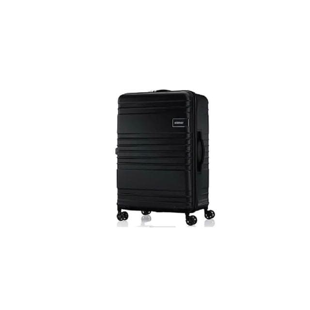 【AMERICAN TOURISTER 美國旅行者】2025年新款 黑色限量美國旅行者28吋Skylette行李箱 上掀設計 95L大容量 旅行箱 超高CP值行李箱