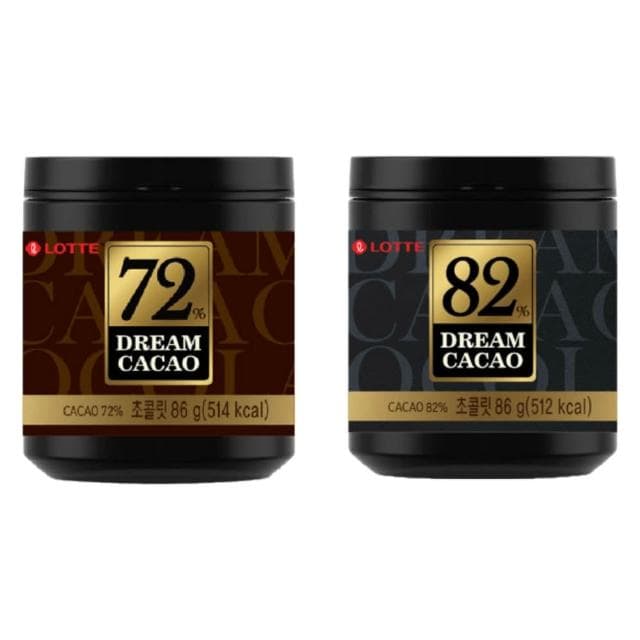 【Lotte 樂天】LOTTE 韓國樂天骰子巧克力 72% 82%