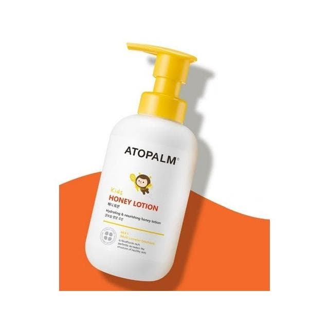 【ATOPALM 愛多康】ATOPALM 愛多康 韓國正品 兒童蜂蜜乳液 300ml 【快速出貨】補水滋養 乾燥肌膚 敏感肌膚 嬰兒適用 高效保濕