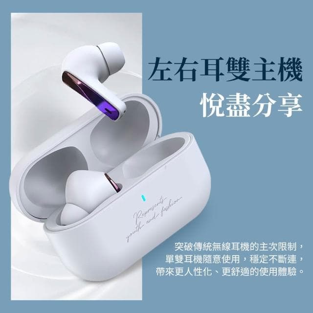 T30 ANC主動式降噪無線耳機(HIFI音質 藍芽耳機 無線雙耳耳機 藍牙耳機 降躁耳機 翻譯耳機)