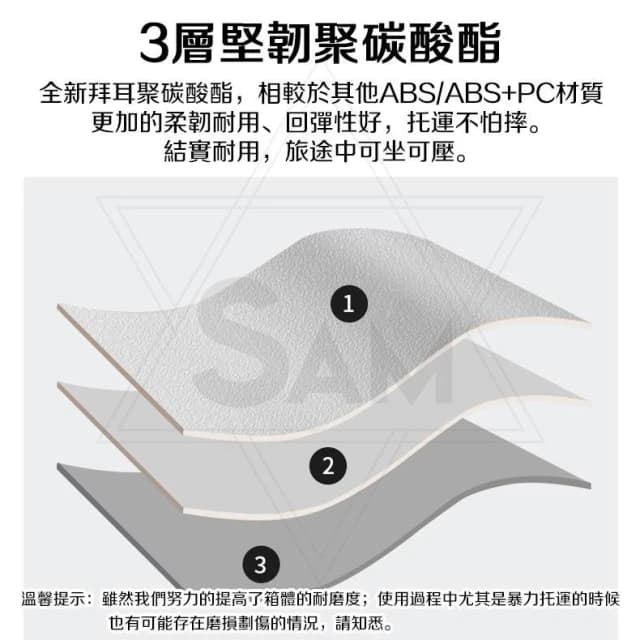 【SAM】旗艦輕奢版 鋁框登機箱 多功能鋁框行李箱 超輕行李箱 20吋丨24吋丨26吋丨29吋 旅行箱 拉桿箱 密碼箱