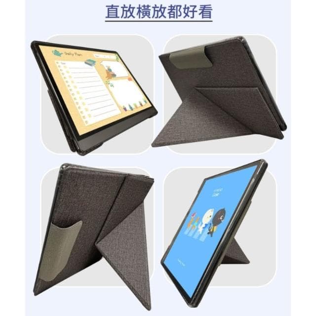 【HyRead】Gaze Pro X系列 10.3吋 側翻軟膠殼-雅灰色/香芋紫/英倫灰