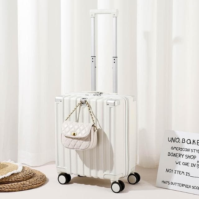 【芮芮商行】行李箱14吋小型可上飛機20*30*40乘春秋航空登機小型旅行拉桿