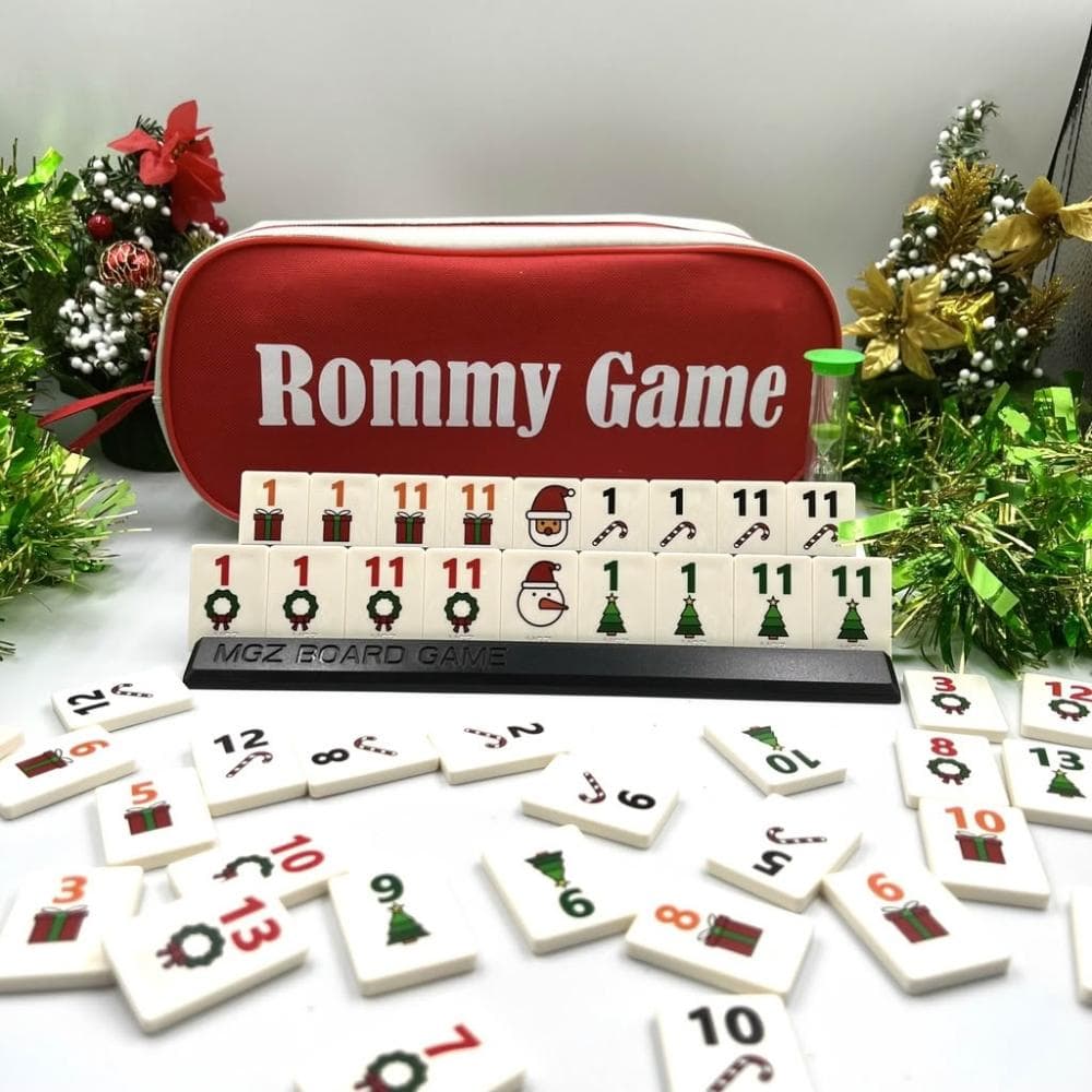 桌遊 拉密 色列麻將 數字遊戲 XXL特大字版 正版桌遊  拉密 桌遊 聖誕禮物 交換禮物