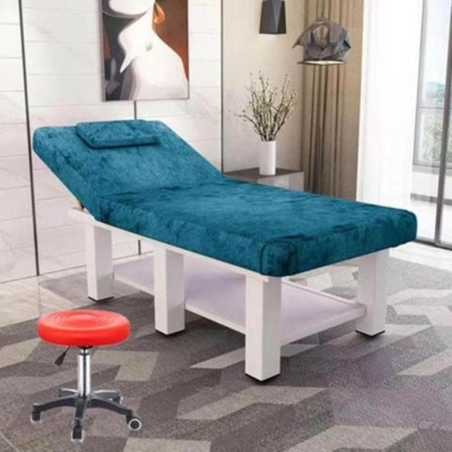 幕辭家居 美容床美容院專用按摩理療床中醫推拿床美體帶洞家用采耳床治療床 aec