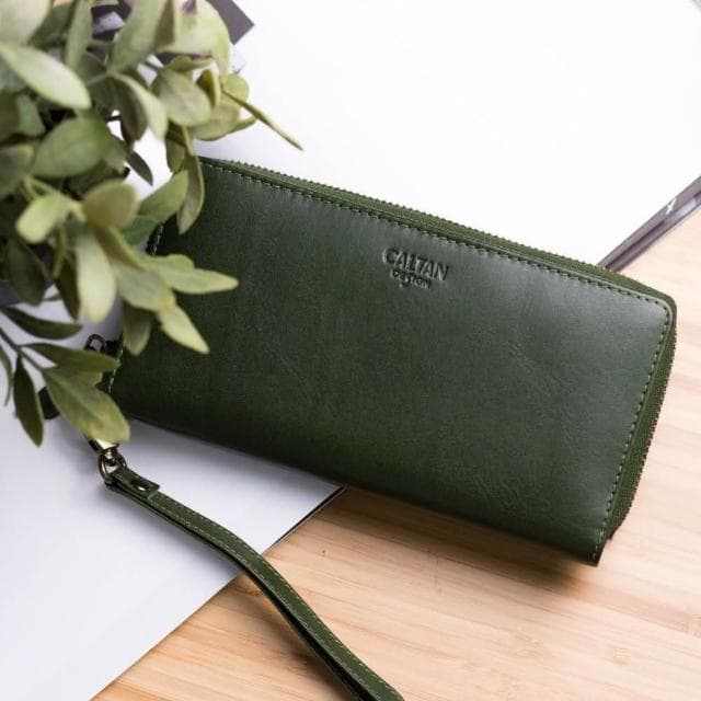 【CALTAN】CALTAN DESIGN | 多卡位手拿包大容量真皮長夾 072467 五色(真皮 長夾 皮夾 錢包 招財 母錢包)