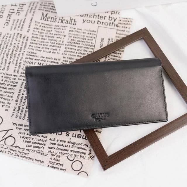 【CALTAN】CALTAN DESIGN | 簡約俐落兩折真皮長夾 074128 四色(真皮 長夾 皮夾 錢包 招財 母錢包)