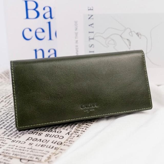 【CALTAN】CALTAN DESIGN | 簡約俐落兩折真皮長夾 074128 四色(真皮 長夾 皮夾 錢包 招財 母錢包)