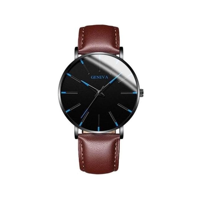 手錶男2025新款輕奢小眾高級感精工錶男士爸爸商務風瑞士錶簡約氣質精緻石英錶高顏值精品金屬錶防水男生手錶送男朋友