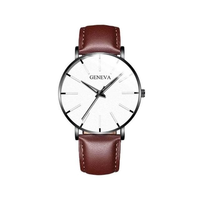 手錶男2025新款輕奢小眾高級感精工錶男士爸爸商務風瑞士錶簡約氣質精緻石英錶高顏值精品金屬錶防水男生手錶送男朋友