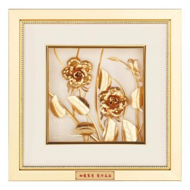 【鹿港窯】玫瑰掛畫│情人節禮物│母親節禮物│新婚賀禮