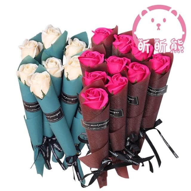 香皂花 康乃馨 玫瑰花 香皂花 情人節花束 禮物 花束 畢業 交換禮物 教師節 婚禮小物 母親節禮物 裝飾 香皂花束