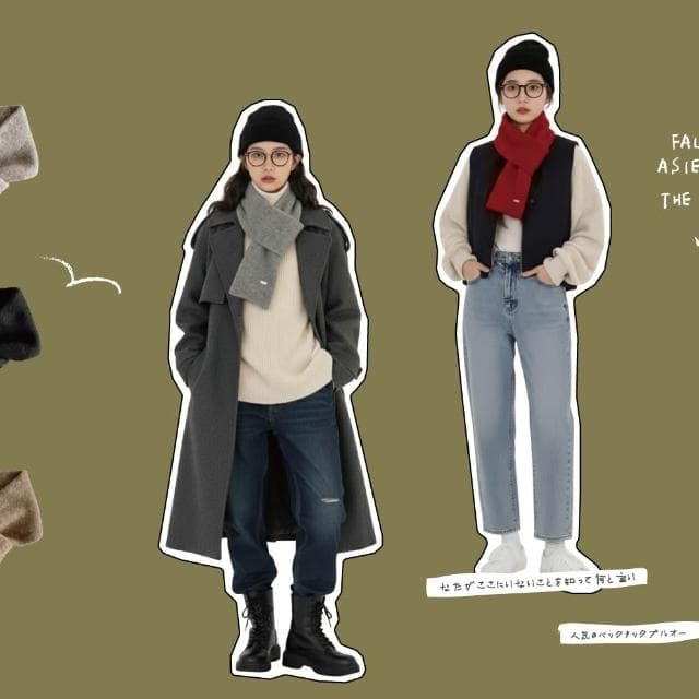 【ZOII 佐壹】簡約柔織羊毛交叉圍巾 羊毛圍巾 圍巾 秋冬圍巾 保暖圍巾 禦寒圍巾 羊毛圍巾 賞雪圍巾#322065