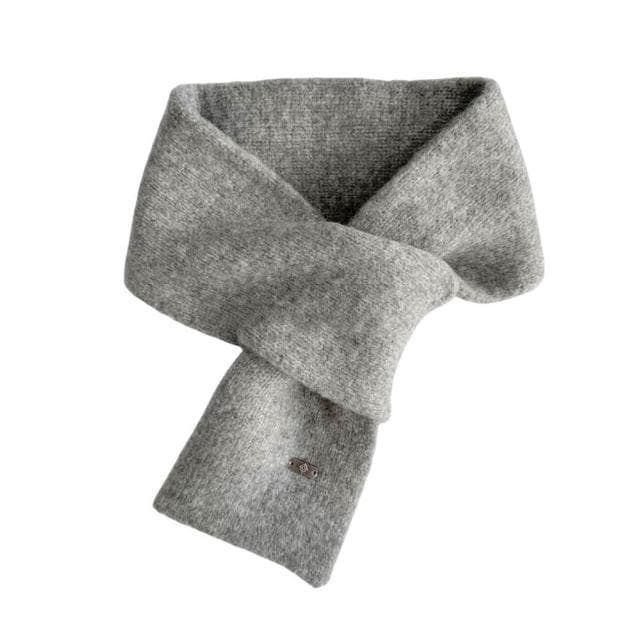 【ZOII 佐壹】簡約柔織羊毛交叉圍巾 羊毛圍巾 圍巾 秋冬圍巾 保暖圍巾 禦寒圍巾 羊毛圍巾 賞雪圍巾#322065