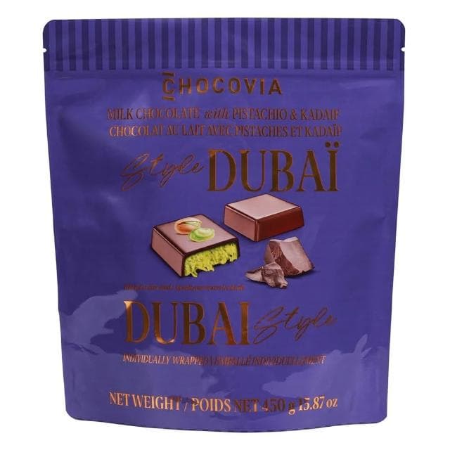 5Cgo🏆Chocovia 杜拜風格巧克力 450公克/袋 #1906855-303滑順的牛奶巧克力磚