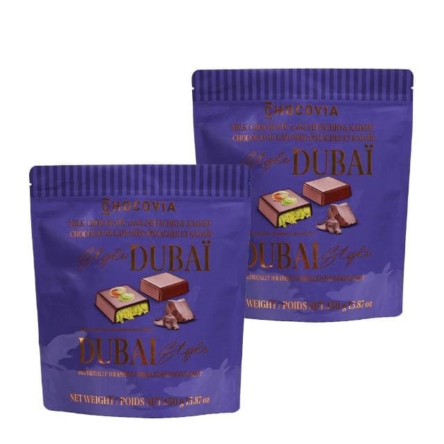 5Cgo🏆Chocovia 杜拜風格巧克力 450公克/袋 #1906855-303滑順的牛奶巧克力磚