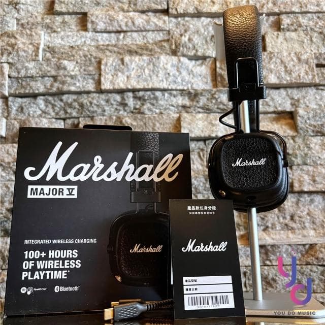 【Marshall】Marshall Major V 耳罩式 藍牙 耳機 黑/白/棕/藍 第五代 台灣 公司貨 保固540天 可通話 可接線