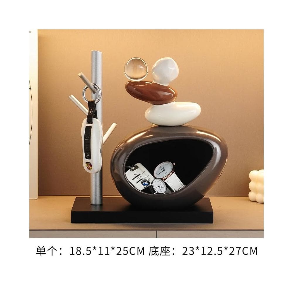 平安苹果摆件 高档客厅装饰 玄关酒柜摆件 存钱罐装饰 工艺品 乔迁礼物 擺飾 風水擺飾 酒櫃擺件 礼